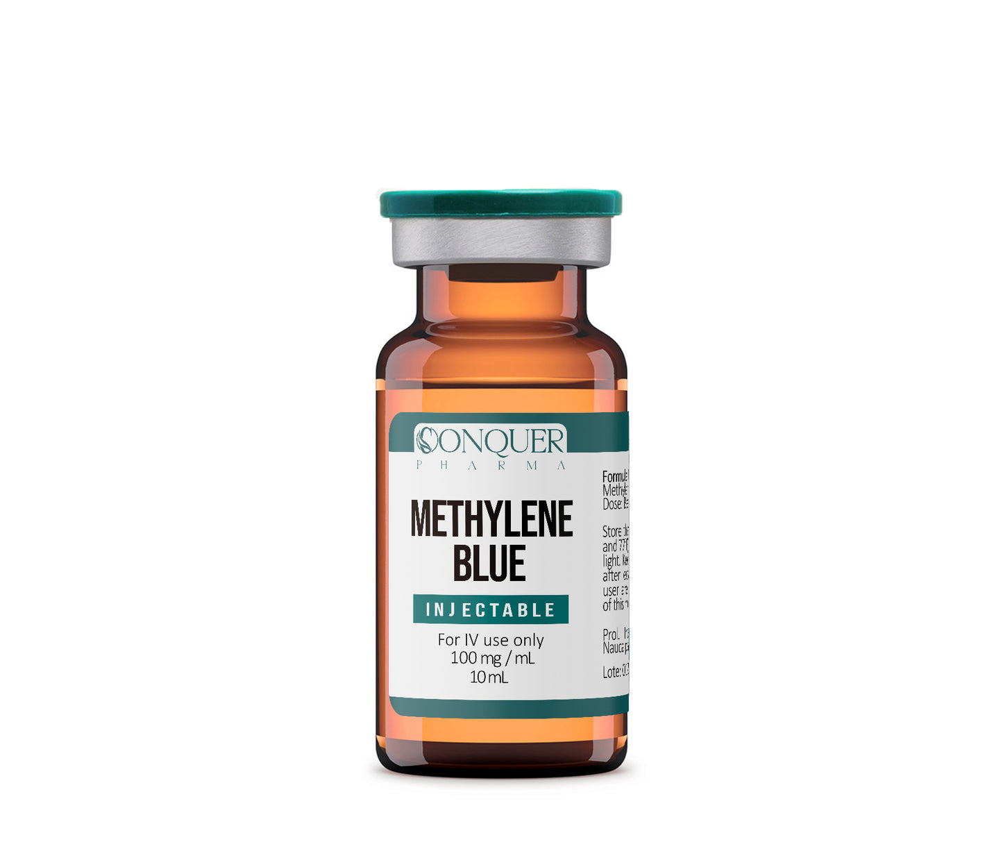 Methylene blue Injectable 100mg/mL 10mL Conquer Pharma Intravenous