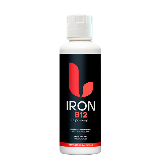 Nano Liposomal Iron fortified  with B-12 and Folic Acid 473 mL.
