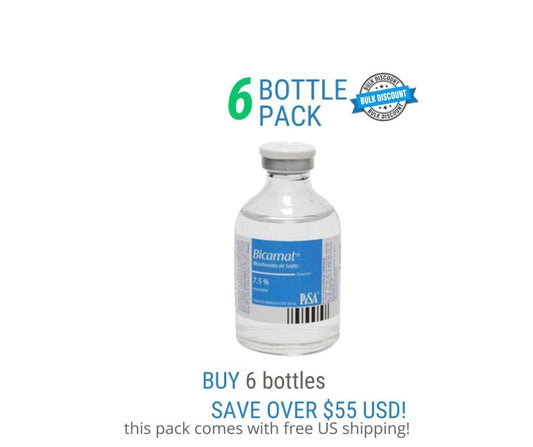 6 Pack Offer-Sodium Bicarbonate Injection 7.5% 50 mL