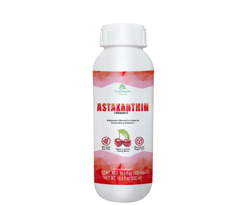 Nano Liposomal Astaxanthin Fortified with Vitamin C, Antioxidant Mix 650mL