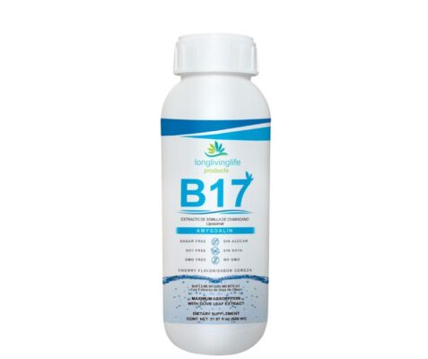 Nano Liposomal Vitamin B17 Fortified with Antioxidants (amygdalin / laetrile) 650mL.