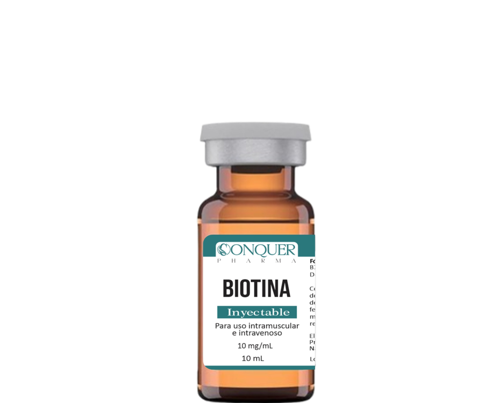 Biotin Injectable 10mg/mL 10mL Conquer Pharma Intravenous