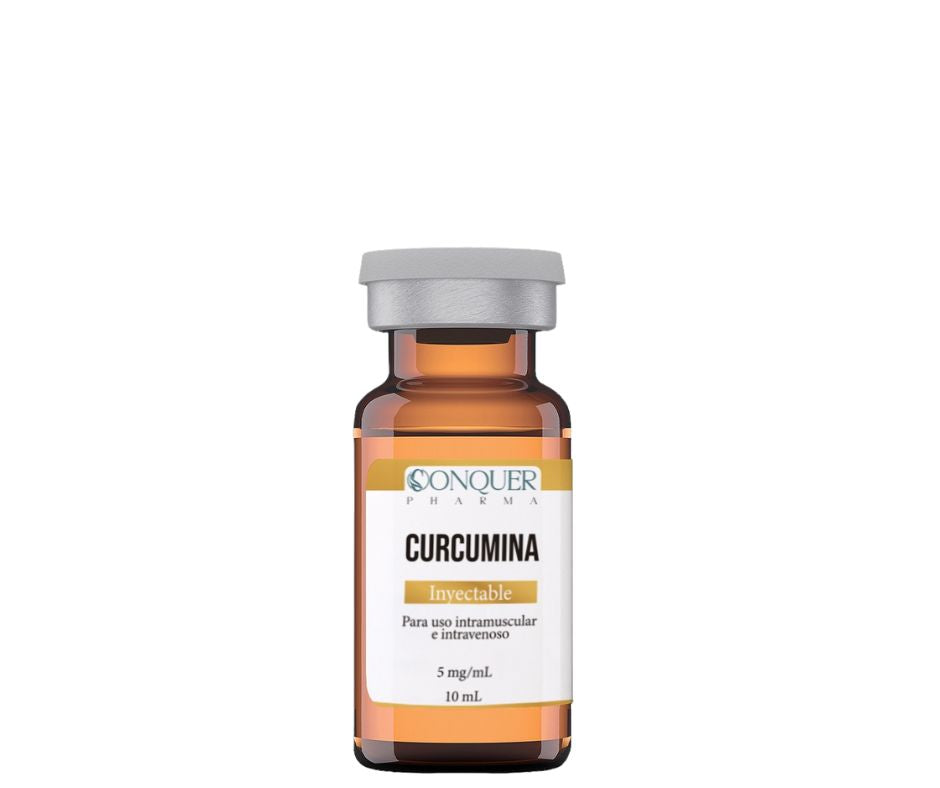 Curcumin Injectable 5mg/mL 10mL Conquer Pharma Intramuscular and Intravenous