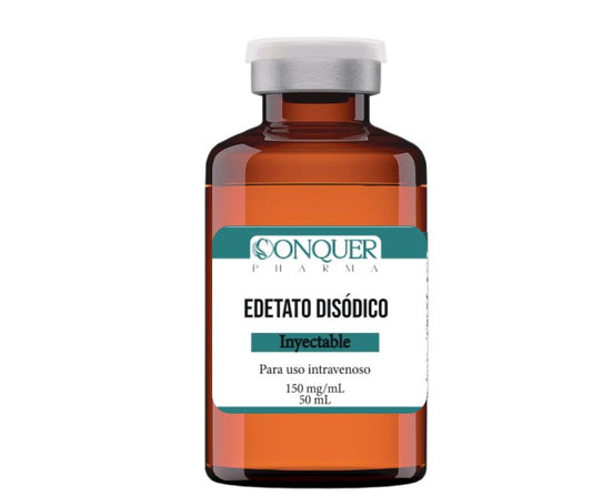 Edetate Disodium (EDTA for chelations) 150mg/mL IV 50mL Conquer Pharma Multi-dose vial