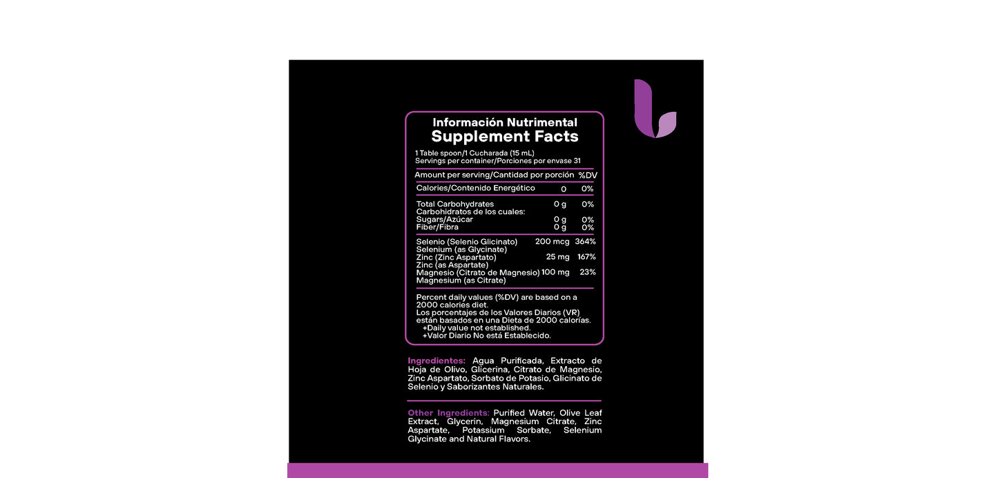 Nano-Liposomal Selenium Fortified with Magnesium 473 mL.