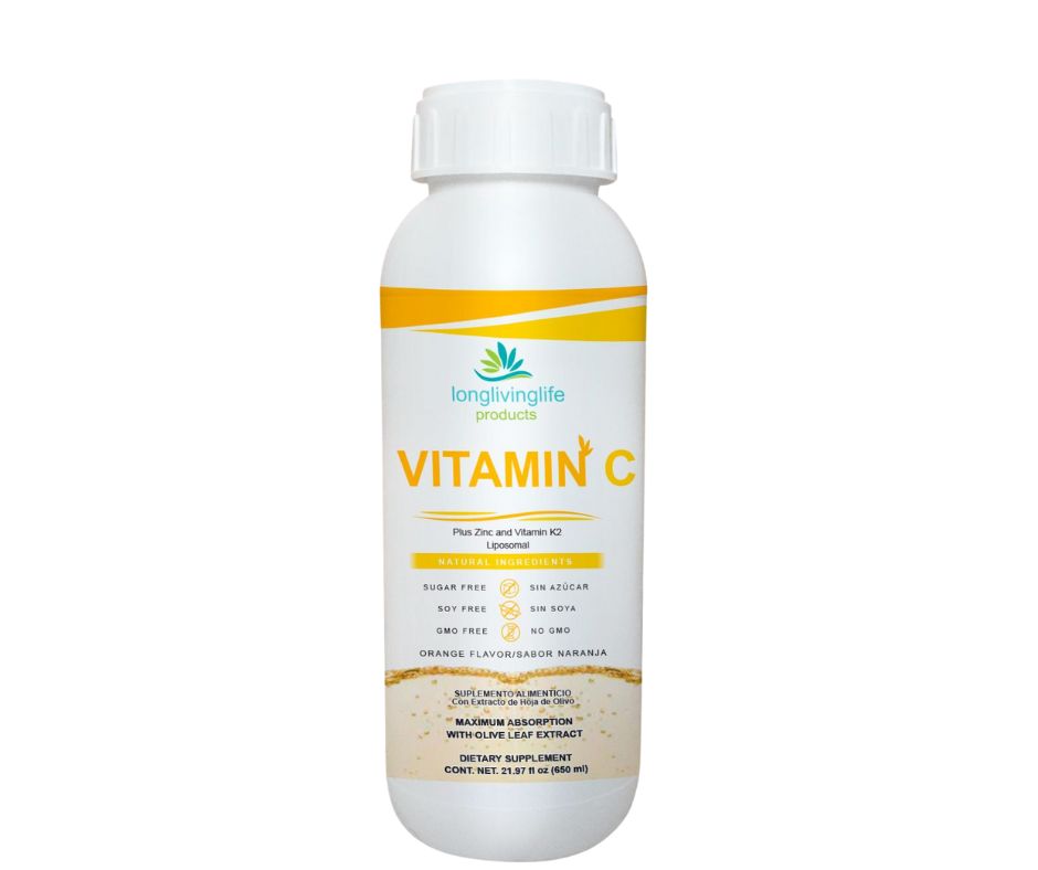 Nano Liposomal Vitamin C with Zinc and Vitamin K2 650mL