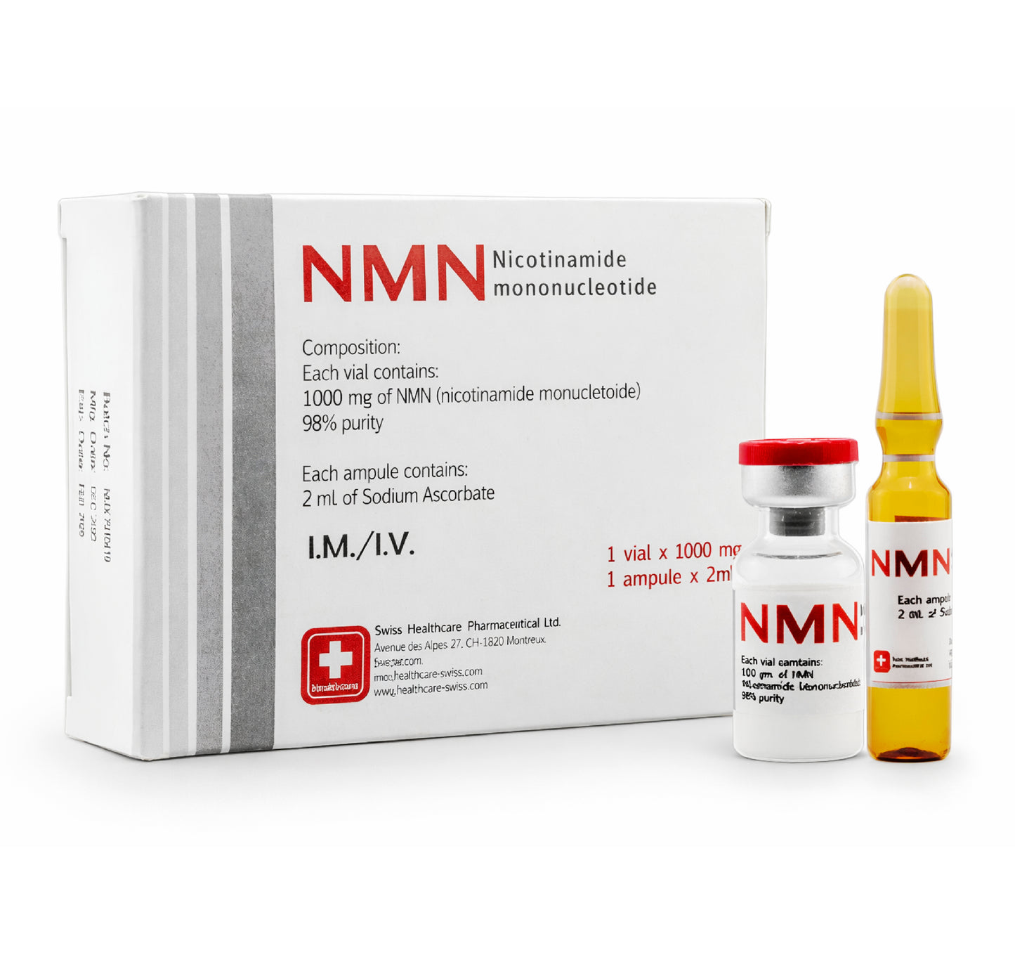 NMN Nicotinamide mononucleotide 2ml IM/IV
